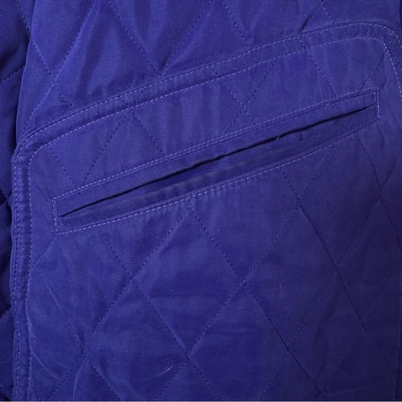 Burberry Quilted Barn Chore Jacket Coat Nova Check England Corduroy Collar Large - Picture 13 of 15